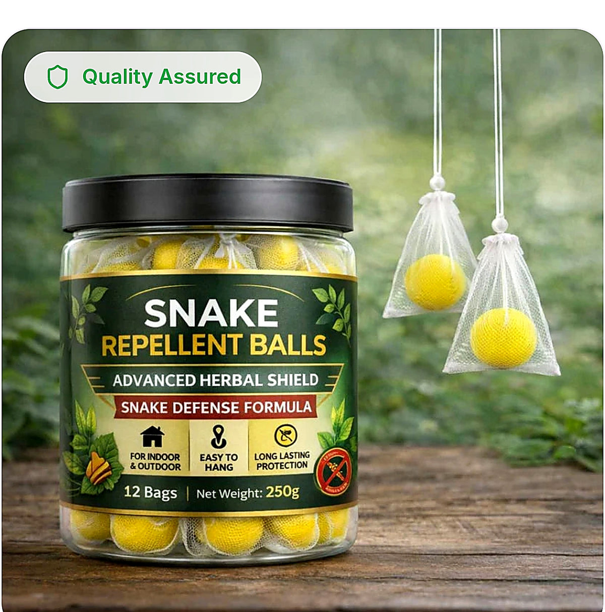 Snake Repellent Balls – Buy 1 Get 1 FREE | Advanced Herbal Shield_ 🎉 2 JARS in OnE price(⏳⏱️special offer)