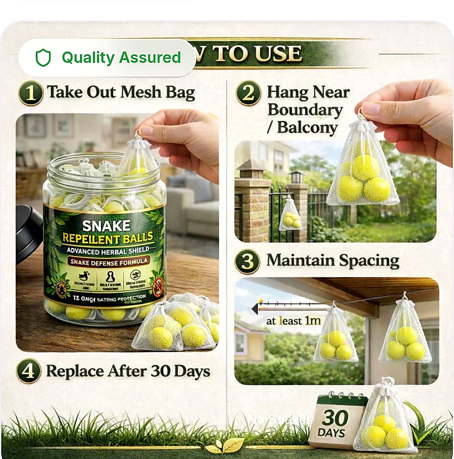 Snake Repellent Balls – Buy 1 Get 1 FREE | Advanced Herbal Shield_ 🎉 2 JARS in OnE price(⏳⏱️special offer)