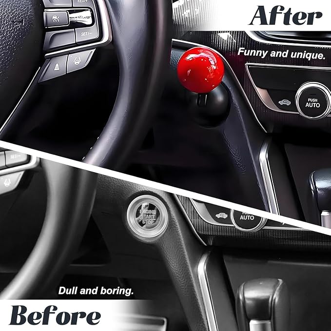 Car Engine Start Stop Button Cover (Pack of 1)