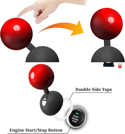 Car Engine Start Stop Button Cover (Pack of 1)